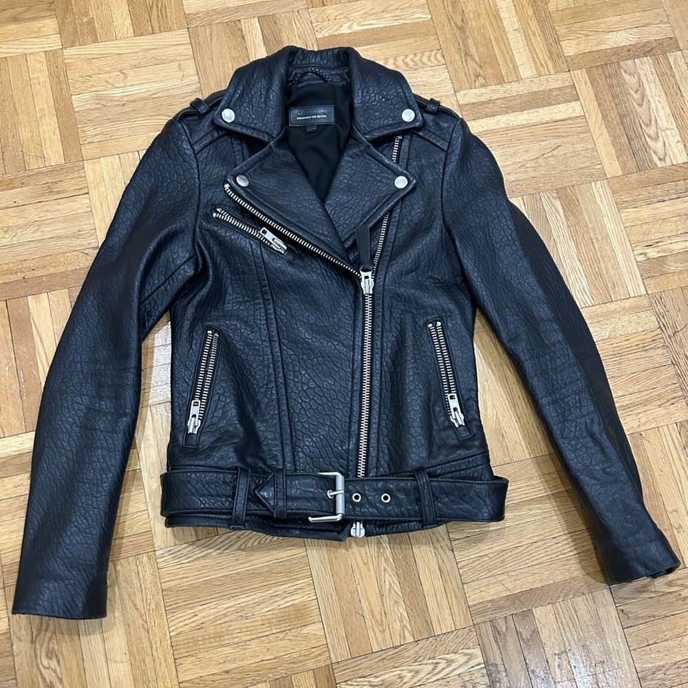 Mackage leather jacket size xxxs